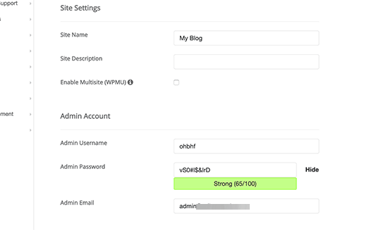 WordPress 网站设置