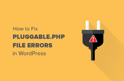 修复 WordPress 中的 pluggable.php 文件中的错误