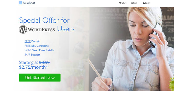 使用 Bluehost 启动 WordPress 网站