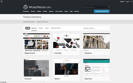 WordPress.org 主题