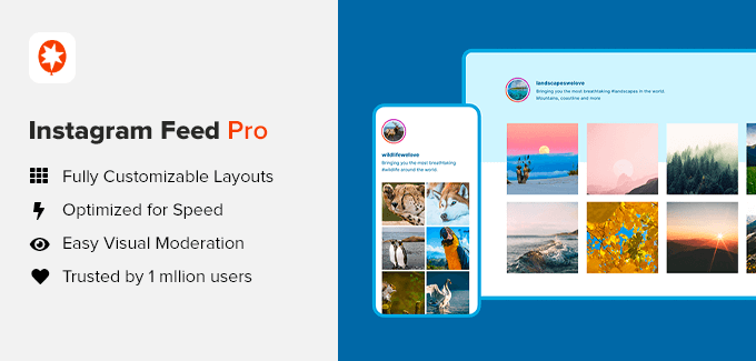 适用于 WordPress 的 SmashBalloon Instagram Feed 插件