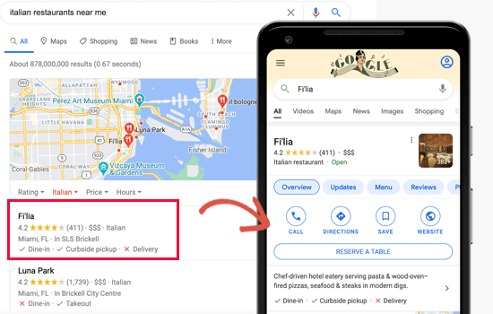 Google 搜索中的本地 SEO