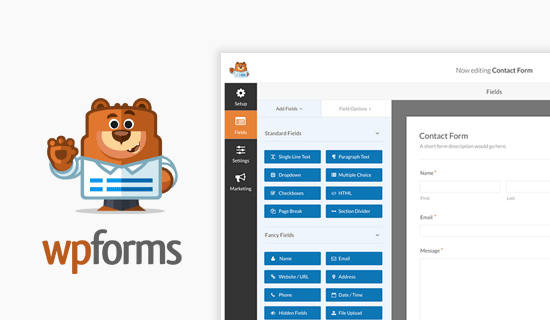 WPForms 最佳 WordPress 联系表格插件