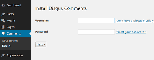 使用您的 Disqus 帐户登录